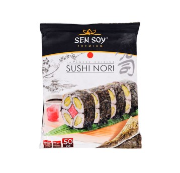 WODOROSTY SUSHI NORI SENSOY 50szt (125g)*10opk/KRT