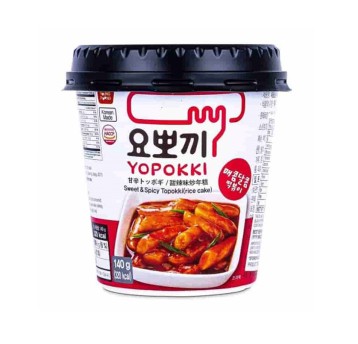 YOPOKKI-KLUSKI RYŻOWE SWEET&SPICY- BIAŁ - 140g*12