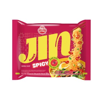 ZUPKI JIN RAMEN (SPICY)-OTTOGI-120g*20/KRT