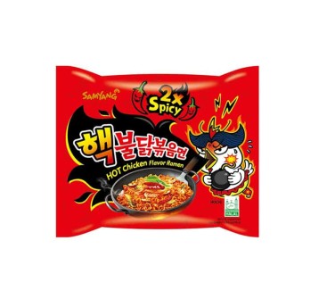 ZUPKI RAMEN-2xSPICY HOT-SAMYANG BULDAK-140gx5x8/K